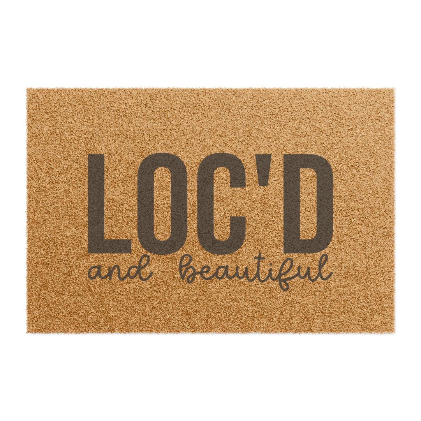 Loc'd & Beautiful Doormat