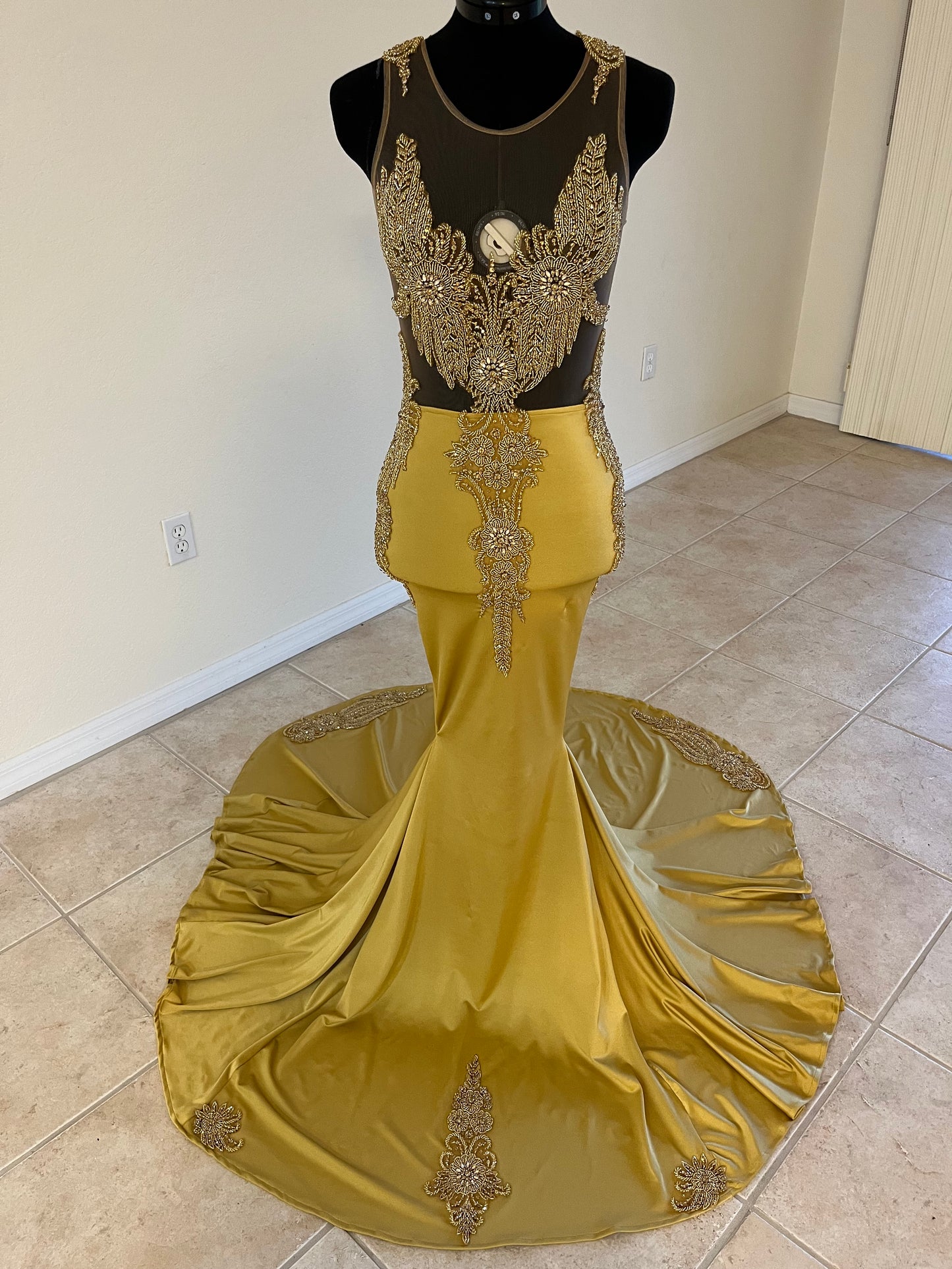 Golden Luxe Gown