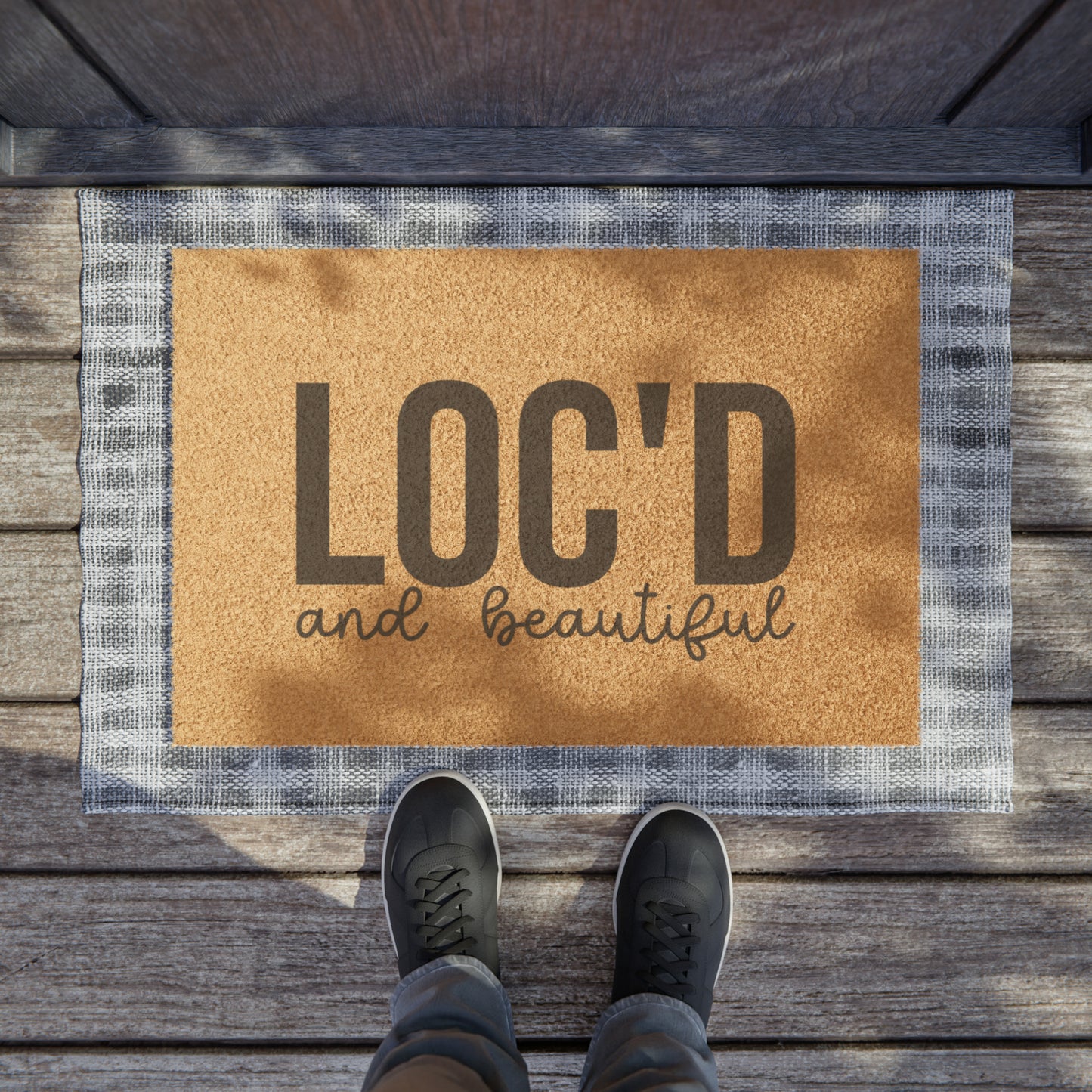 Loc'd & Beautiful Doormat