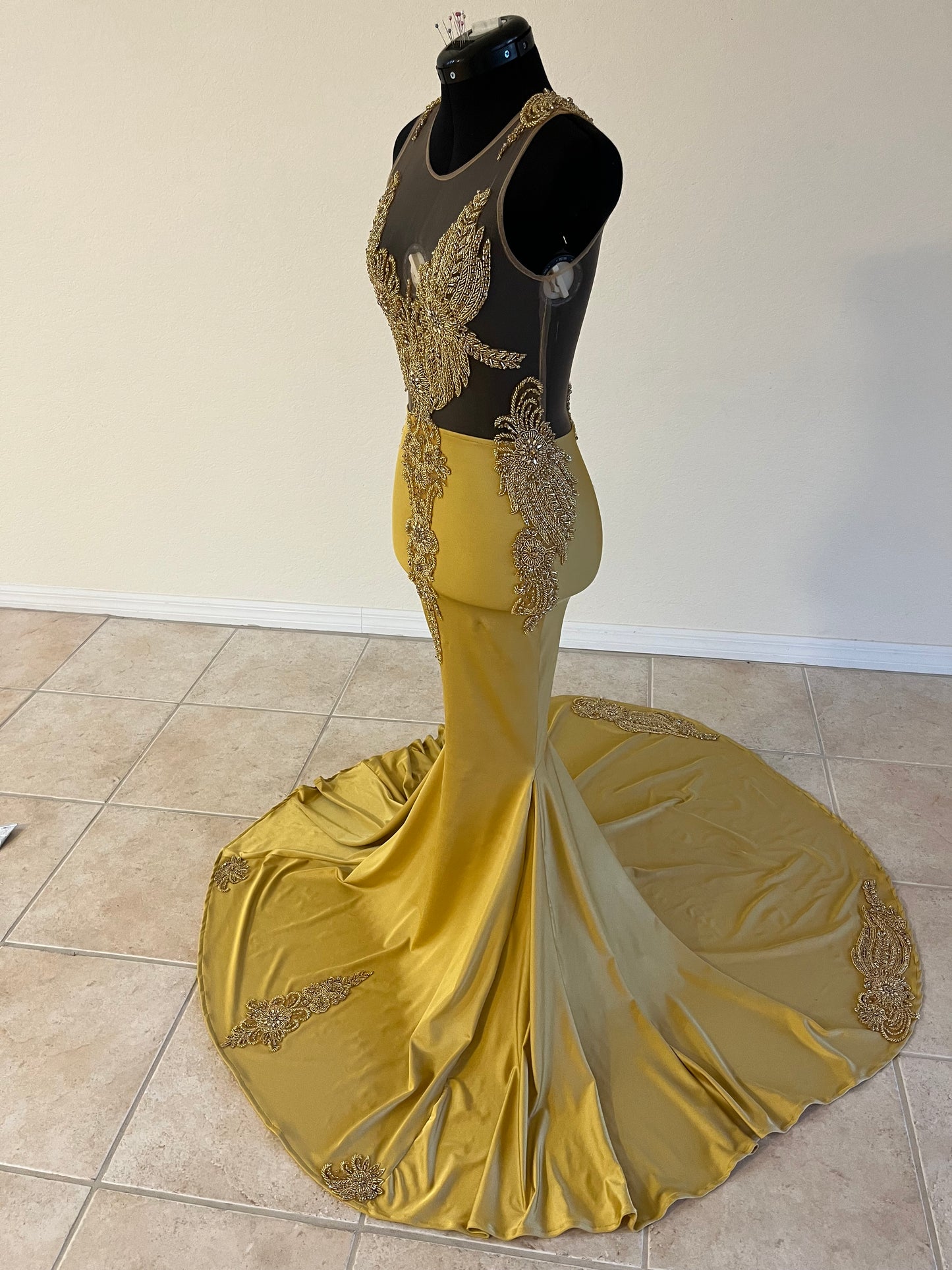 Golden Luxe Gown