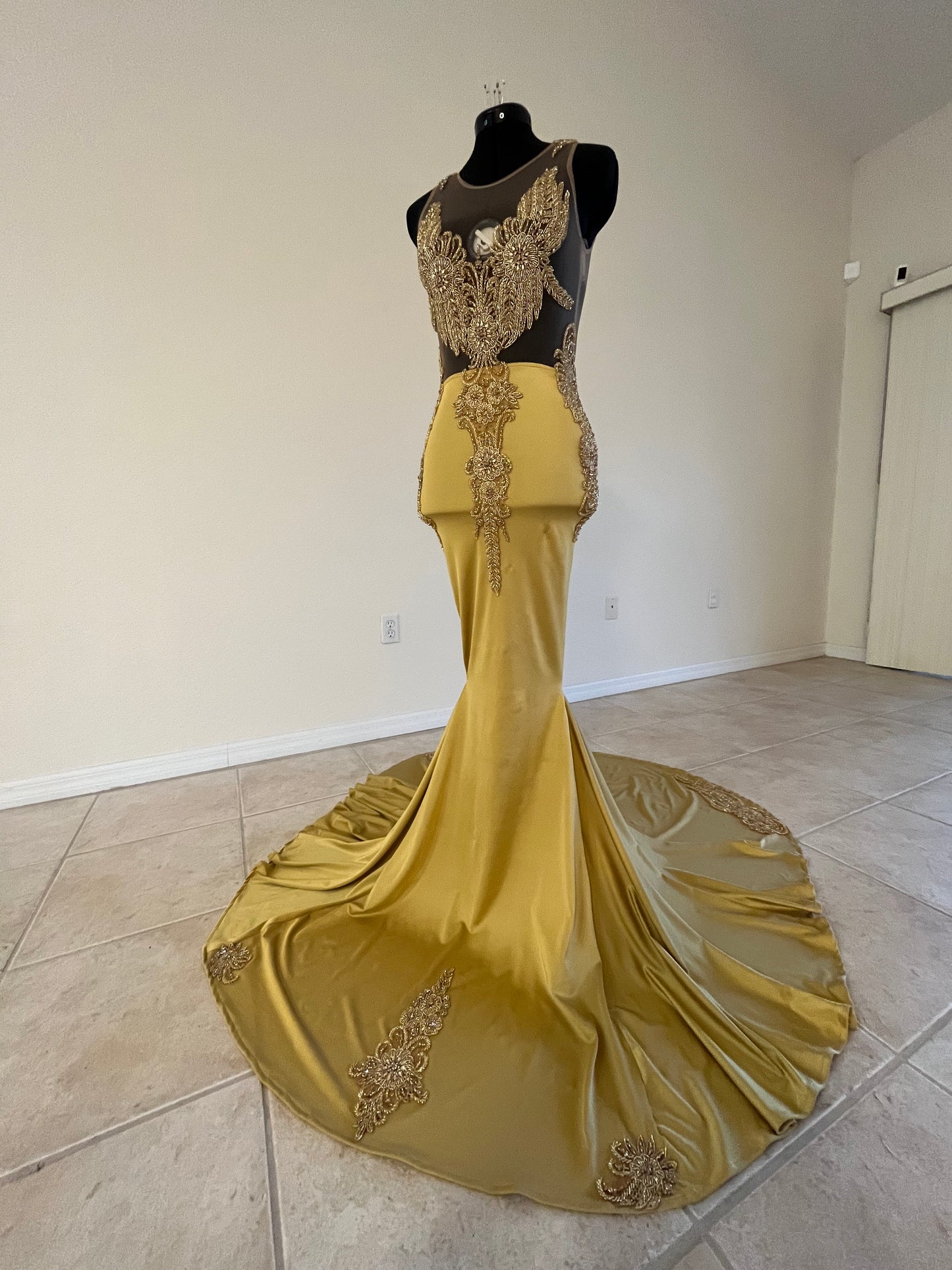 Golden Luxe Gown