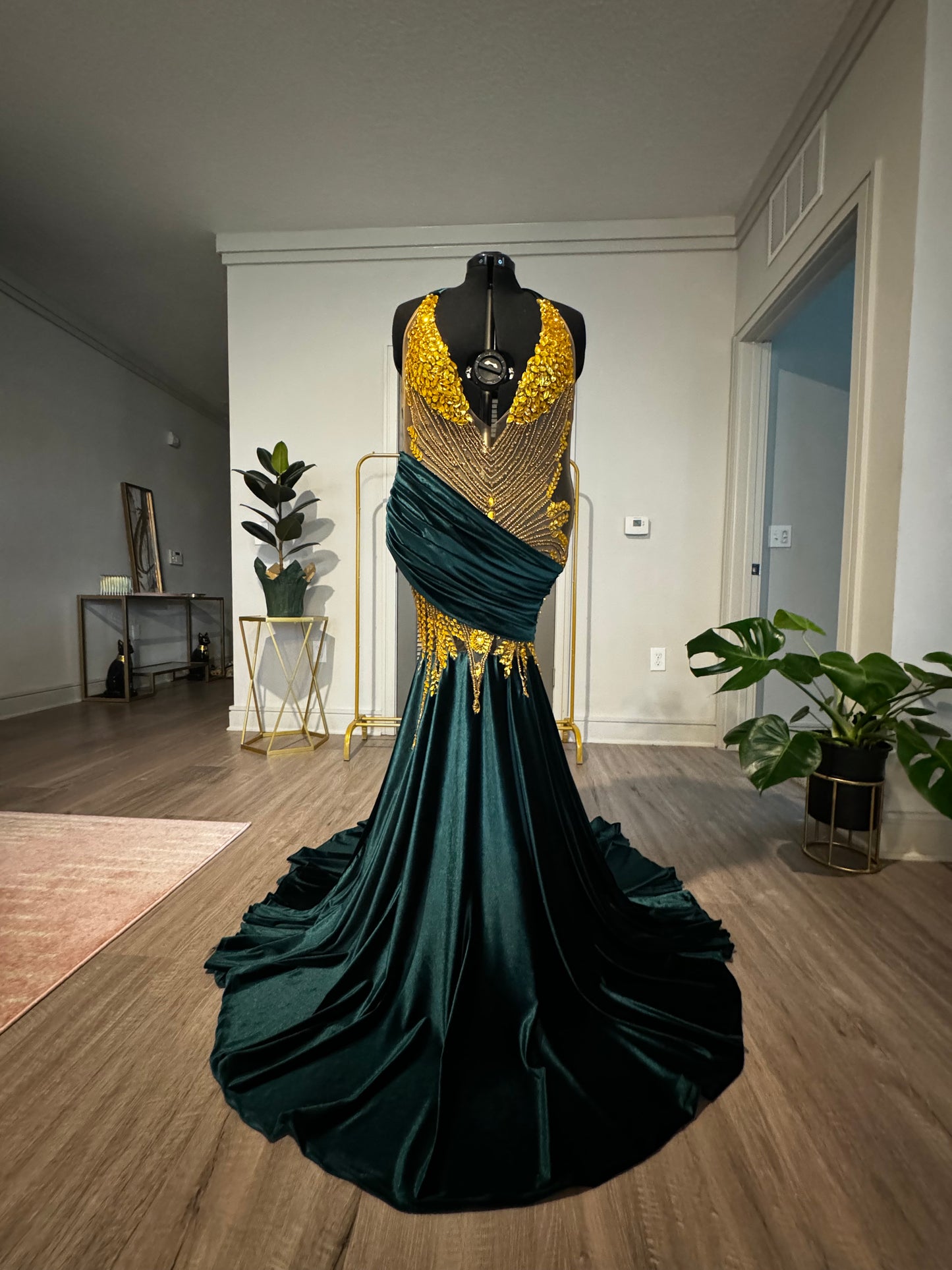 Emerald Enchantment Gown