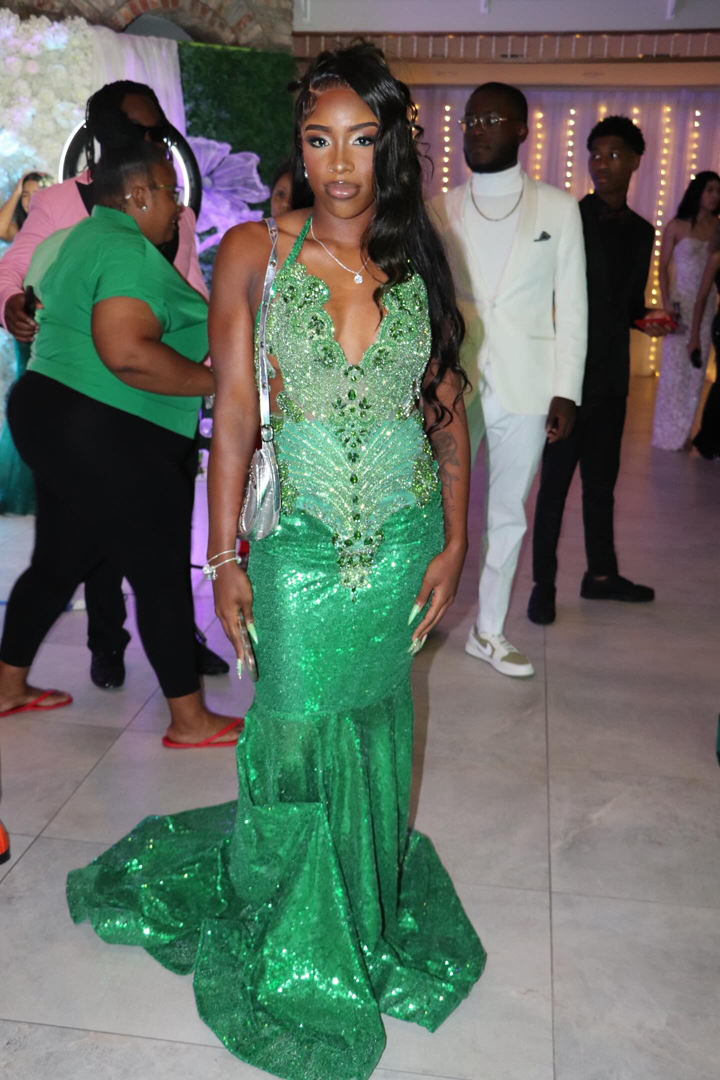 Emerald Envy Gown