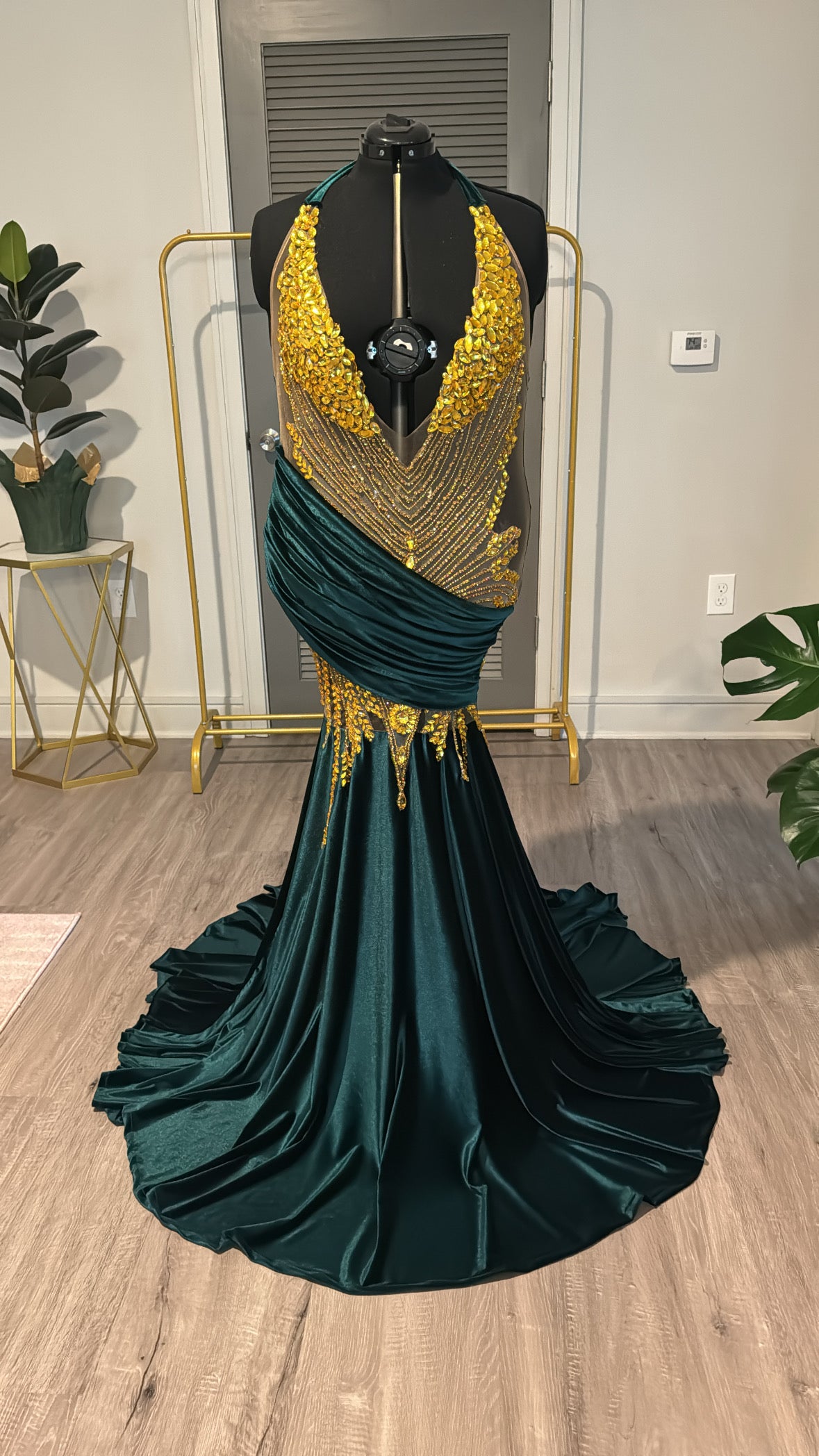 Emerald Enchantment Gown