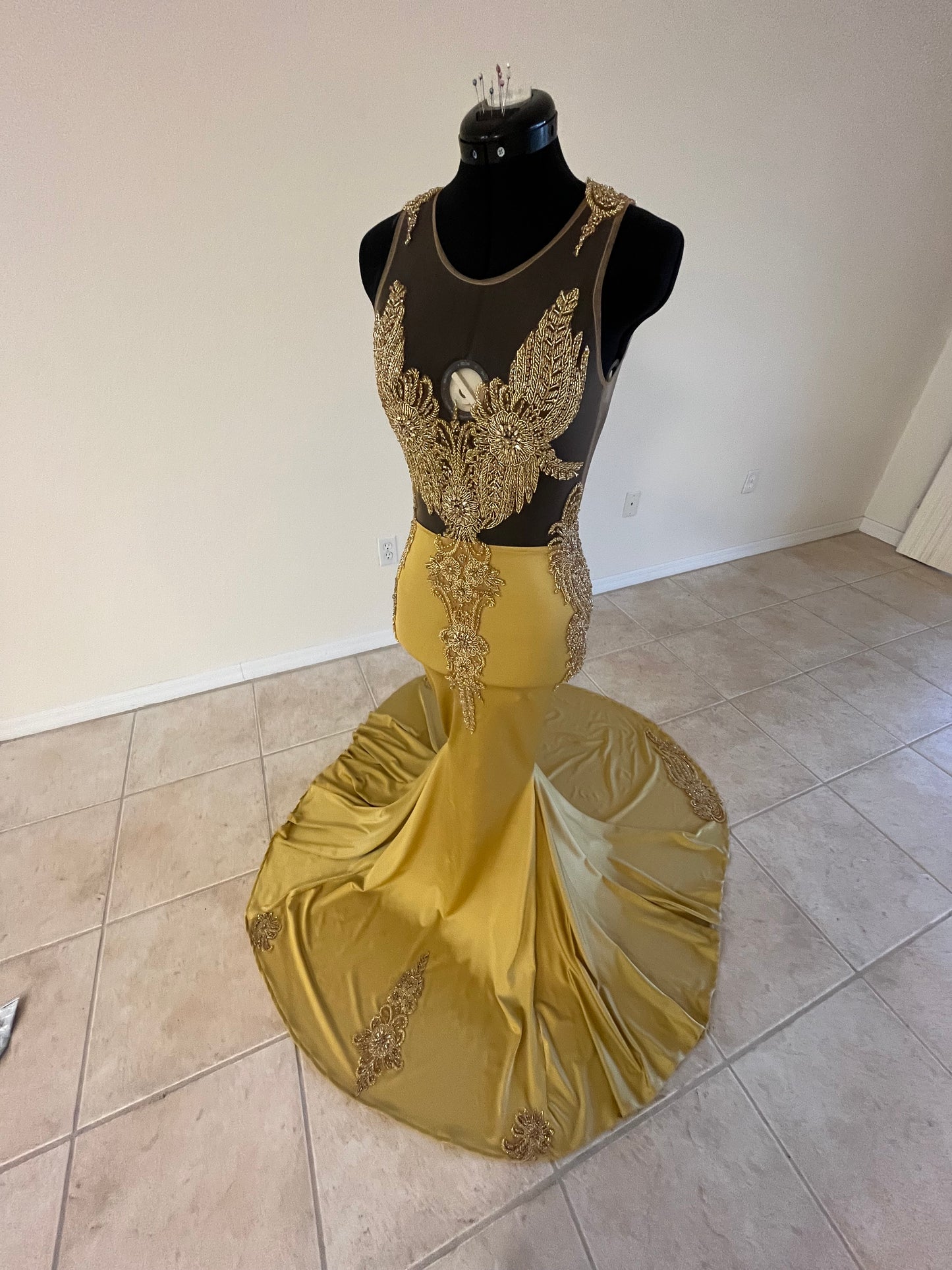 Golden Luxe Gown