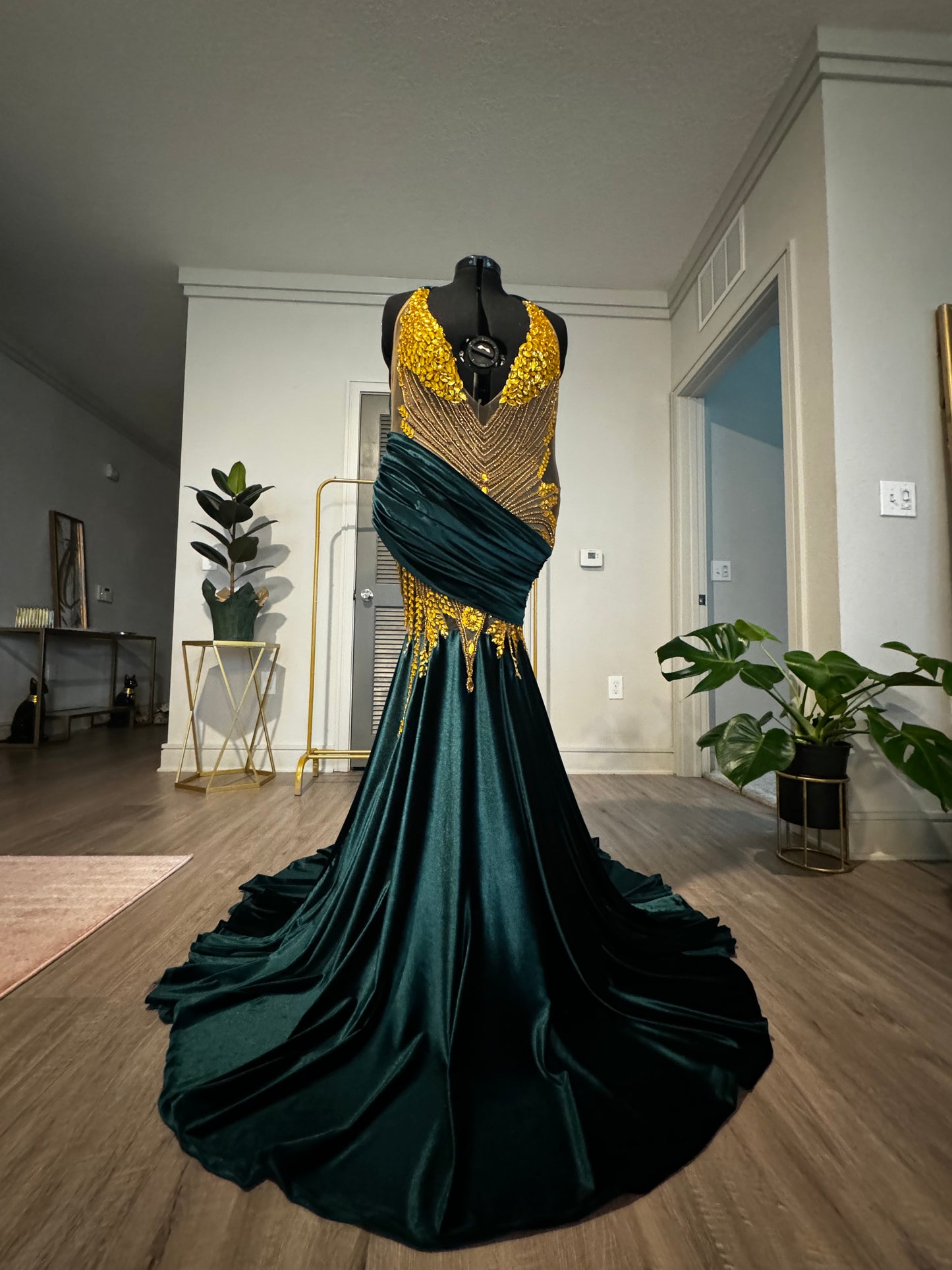 Emerald Enchantment Gown