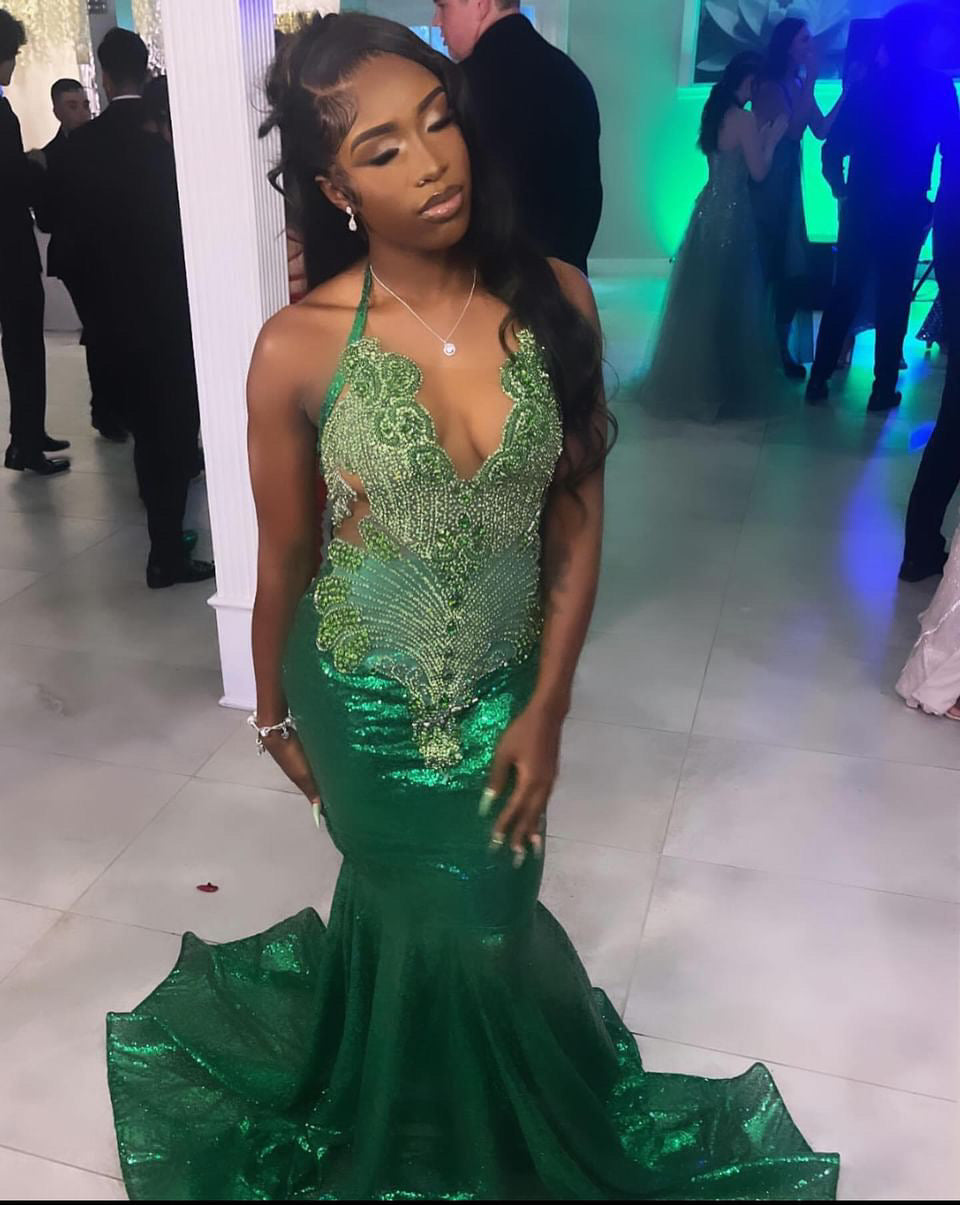 Emerald Envy Gown