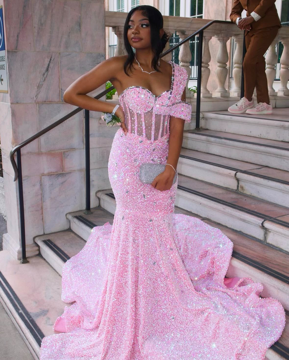 Blush Radiance Gown