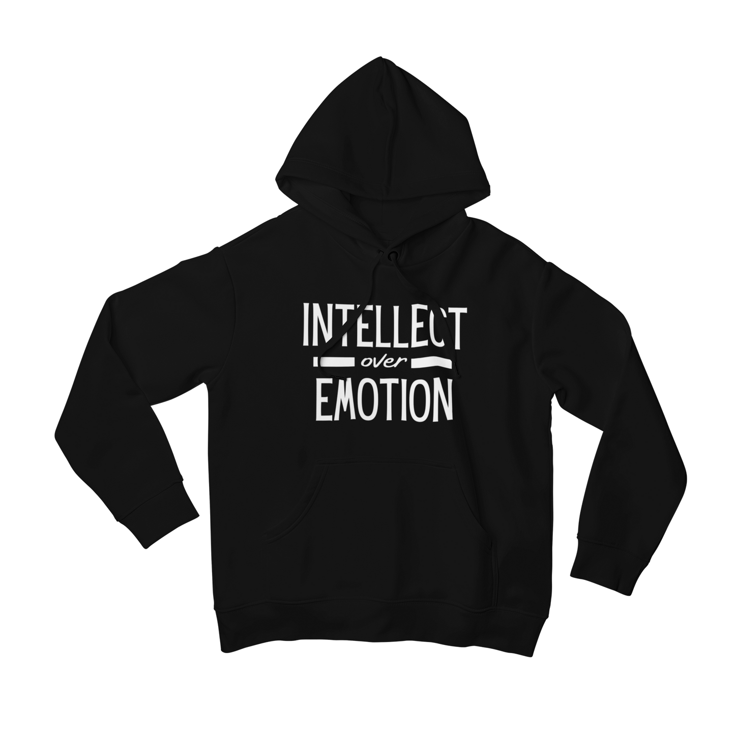 Intellect Over Emotion Hoodie