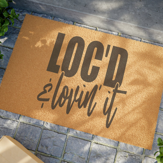 Loc'd & Lovin' It Doormat