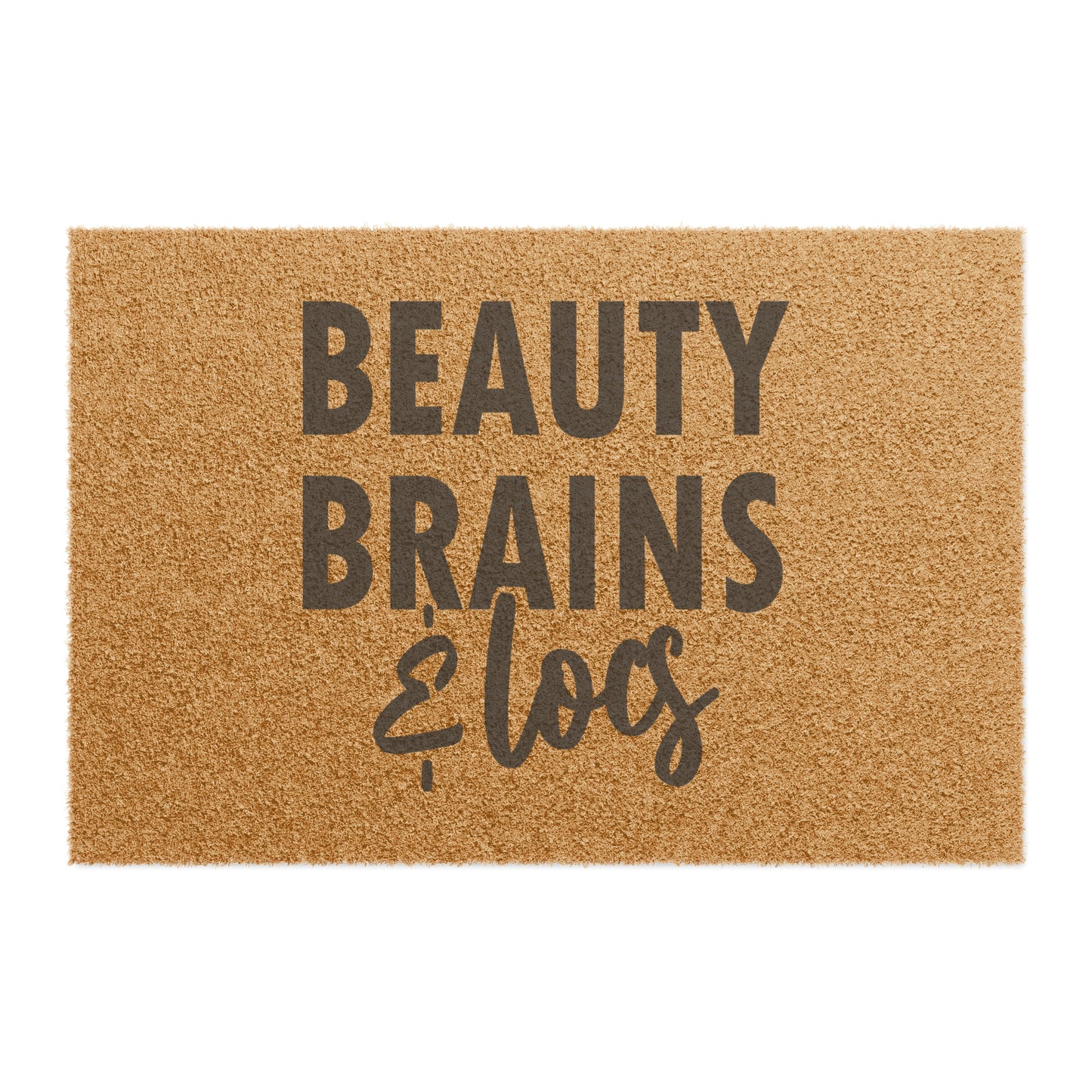 Beauty Brains & Locs Doormat