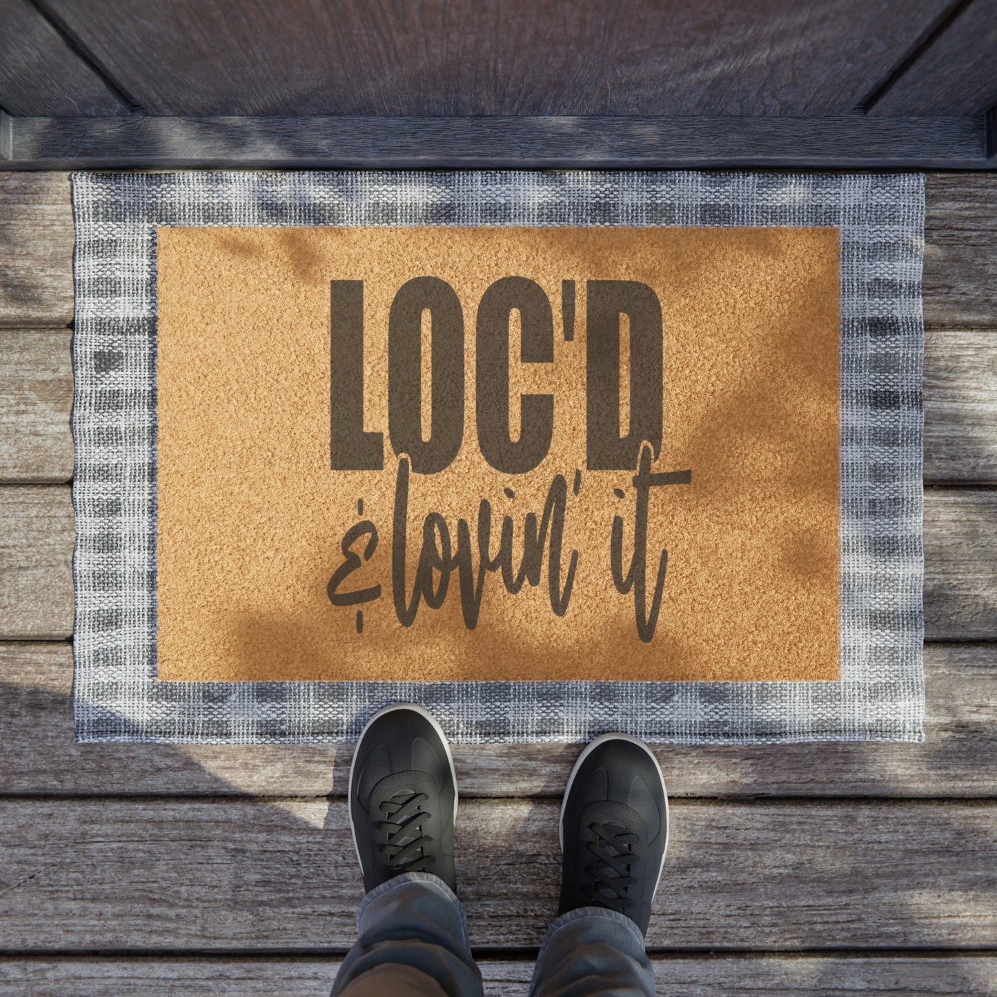 Loc'd & Lovin' It Doormat