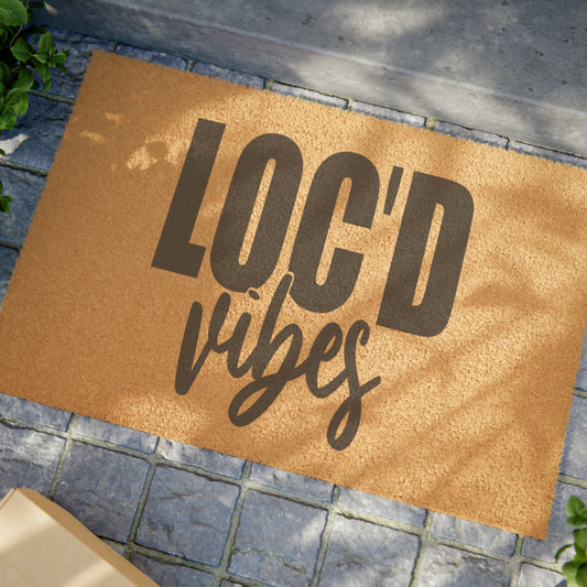 Loc'd Vibes Doormat