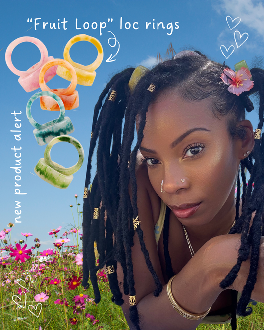 Fruit Loop Loc Rings